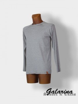 Grey Round Shirt